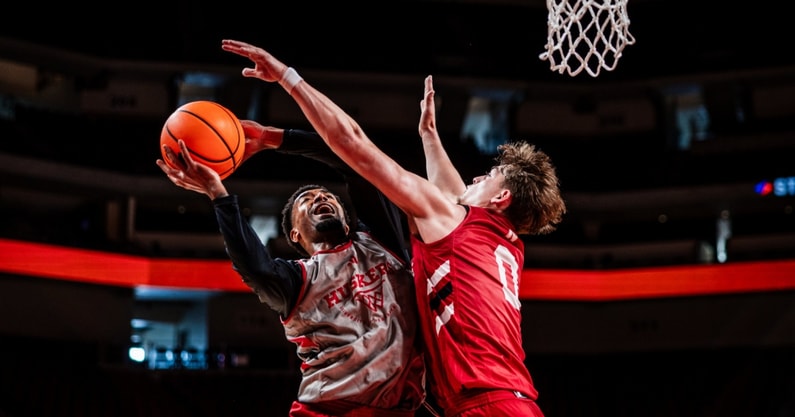 Jamarques Lawrence Connor Essegian Nebraska basketball